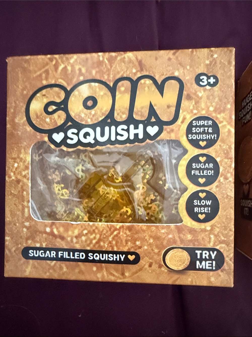 Sugar-Filled Squishy - Gold